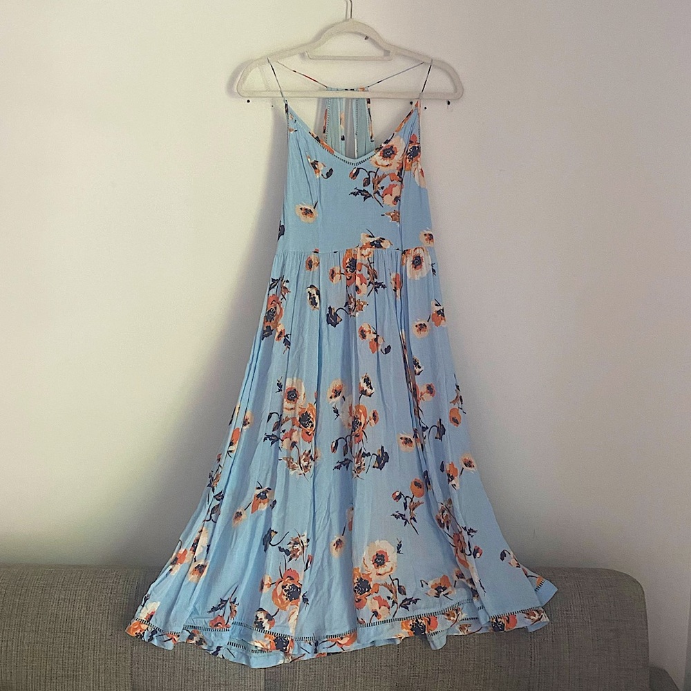 Cooperative Blue Floral Summer Dress